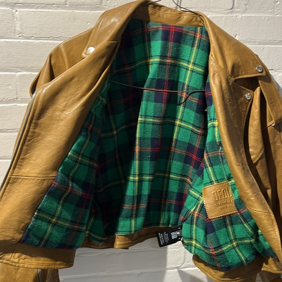 D FOUR GENUINE LEATHER JACKET - Picture 7 of 9